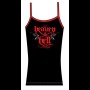 Ladies Red/Black Lace Top