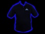 Pyramid Logo Black Polo Shirt